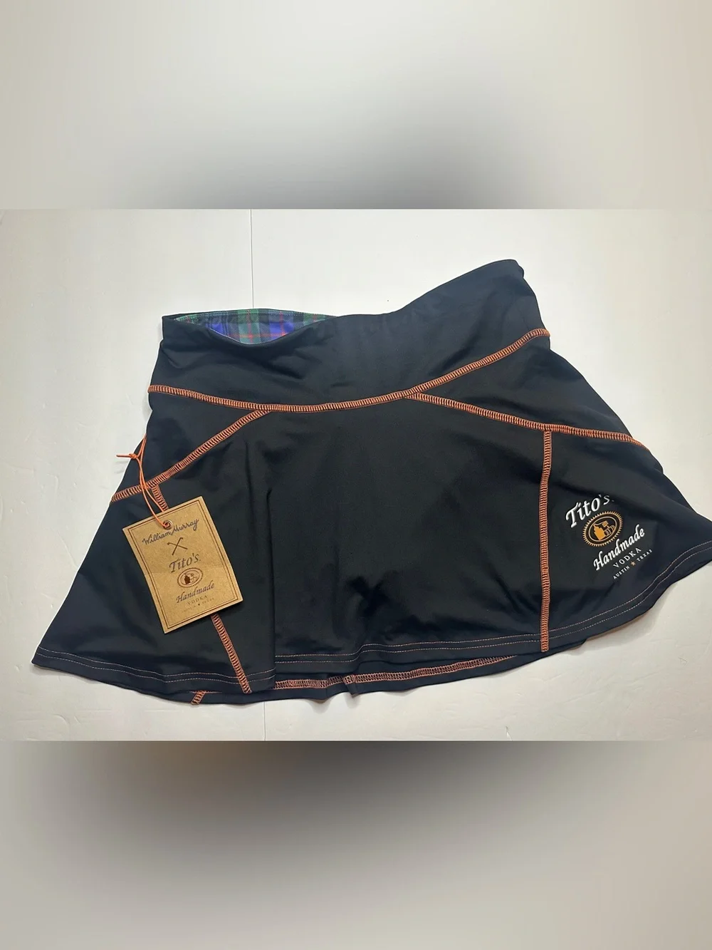 NWT William Murray Tito’s Vodka Golf Skirt Size Small